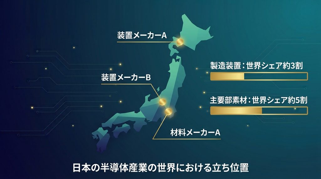 半導体日本の立ち位置