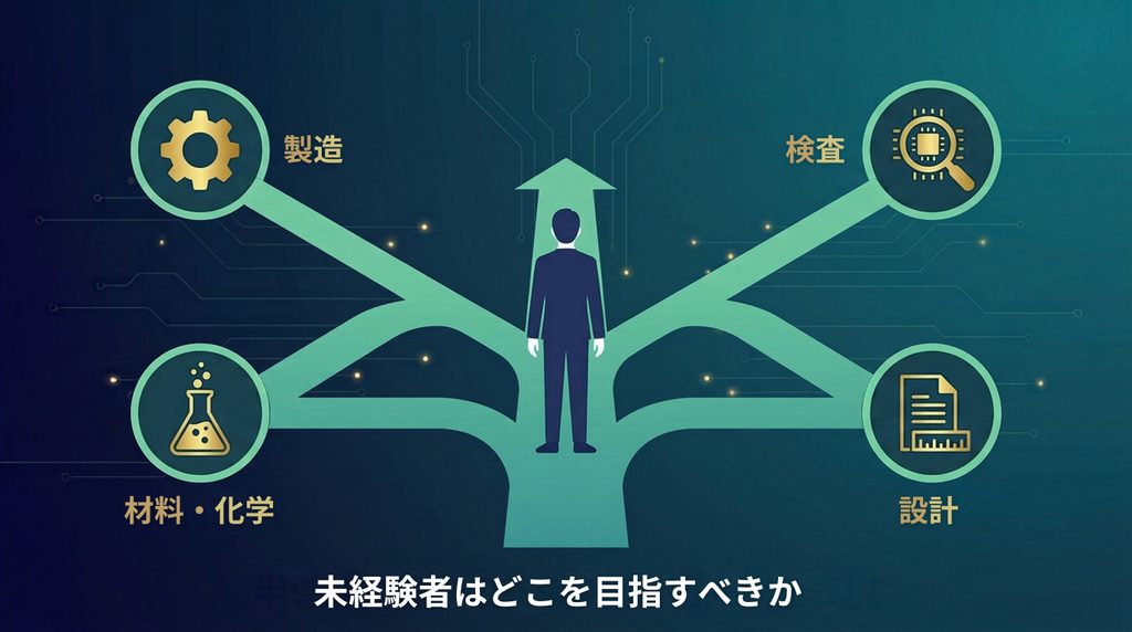 転職候補としての読み解き方　未経験者はどこを目指すべきか